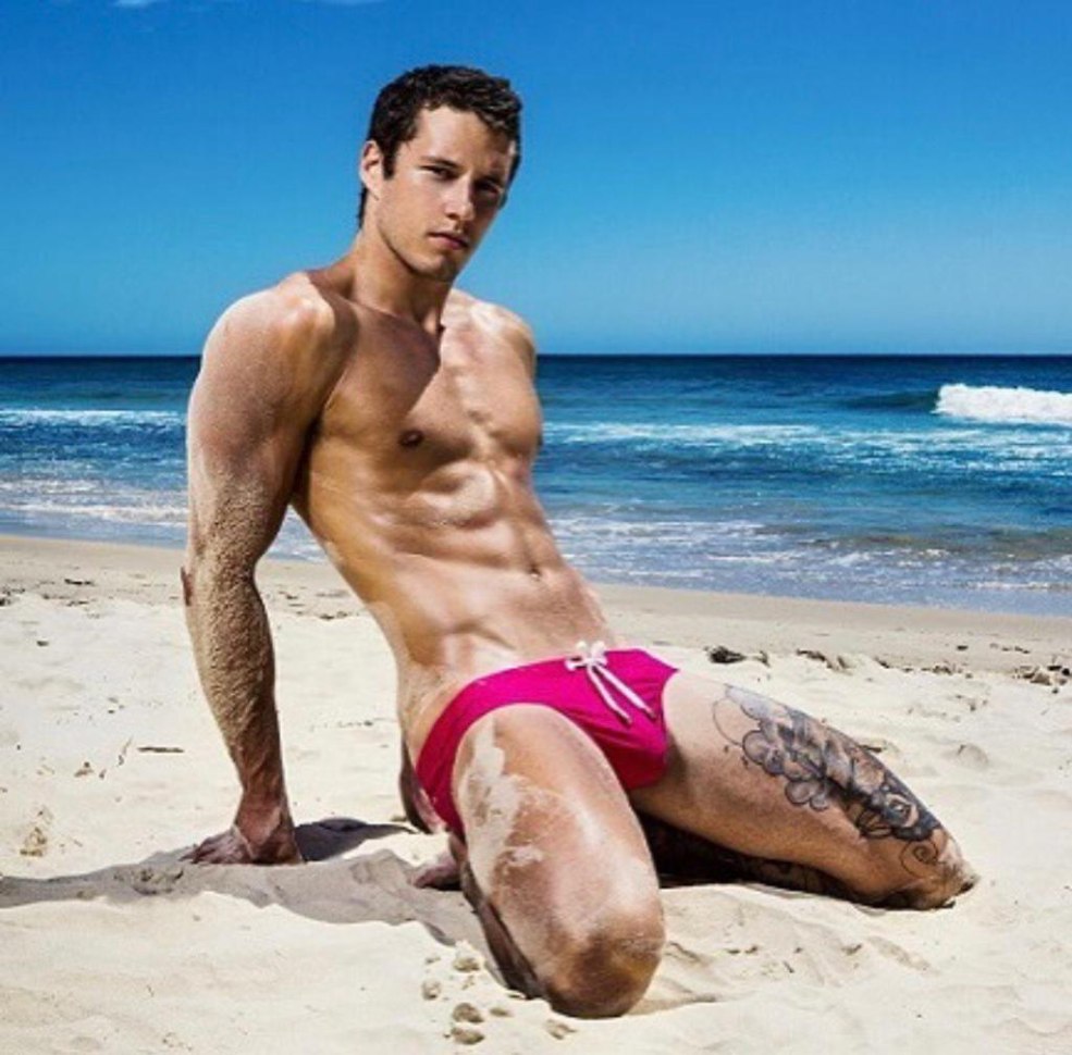 Un homme sur la plage