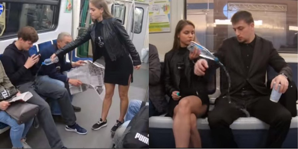 Pieds dans le métro dovgalyuk