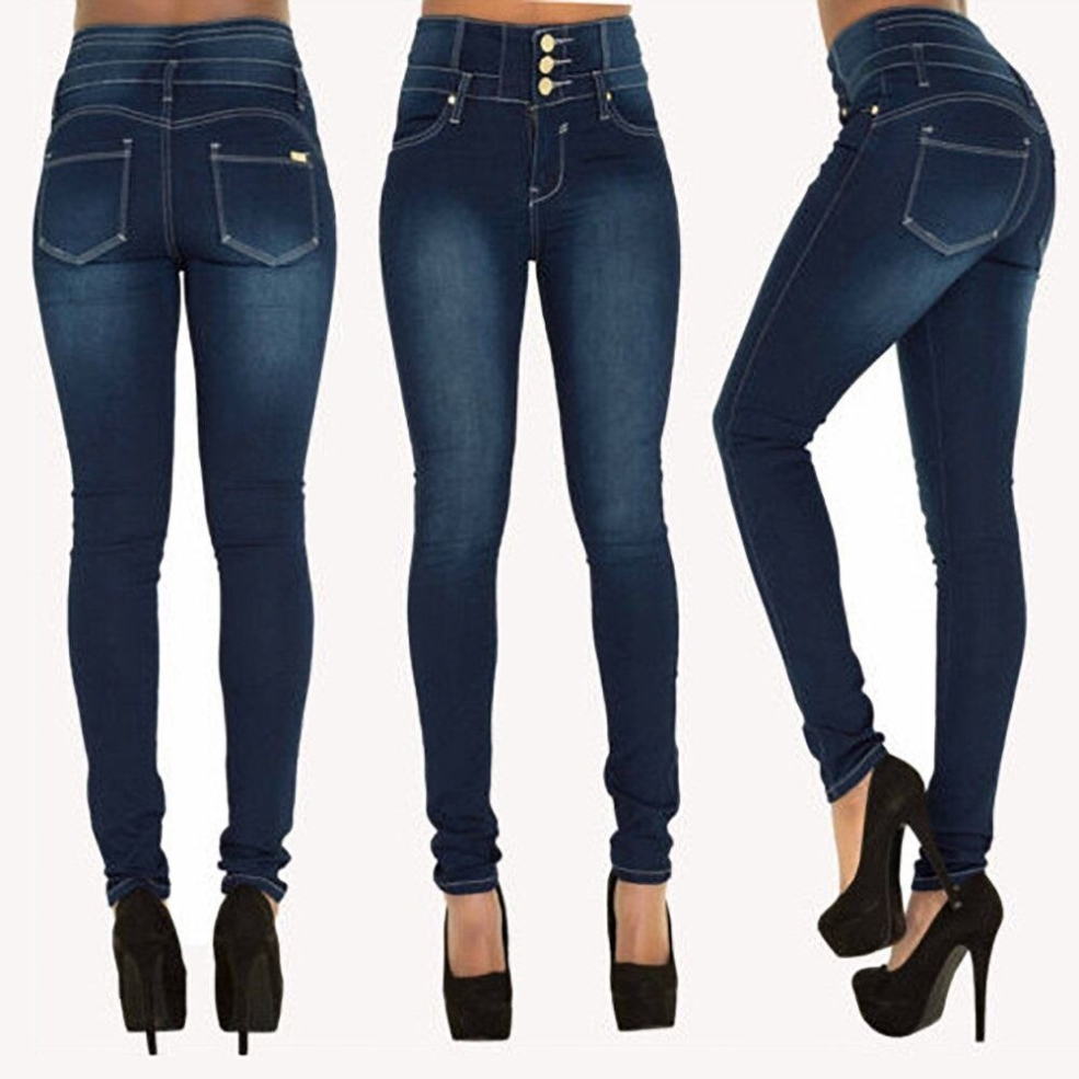 Jeans hauts maigres