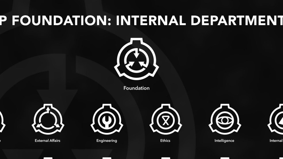 La hiérarchie de la Fondation SCP
