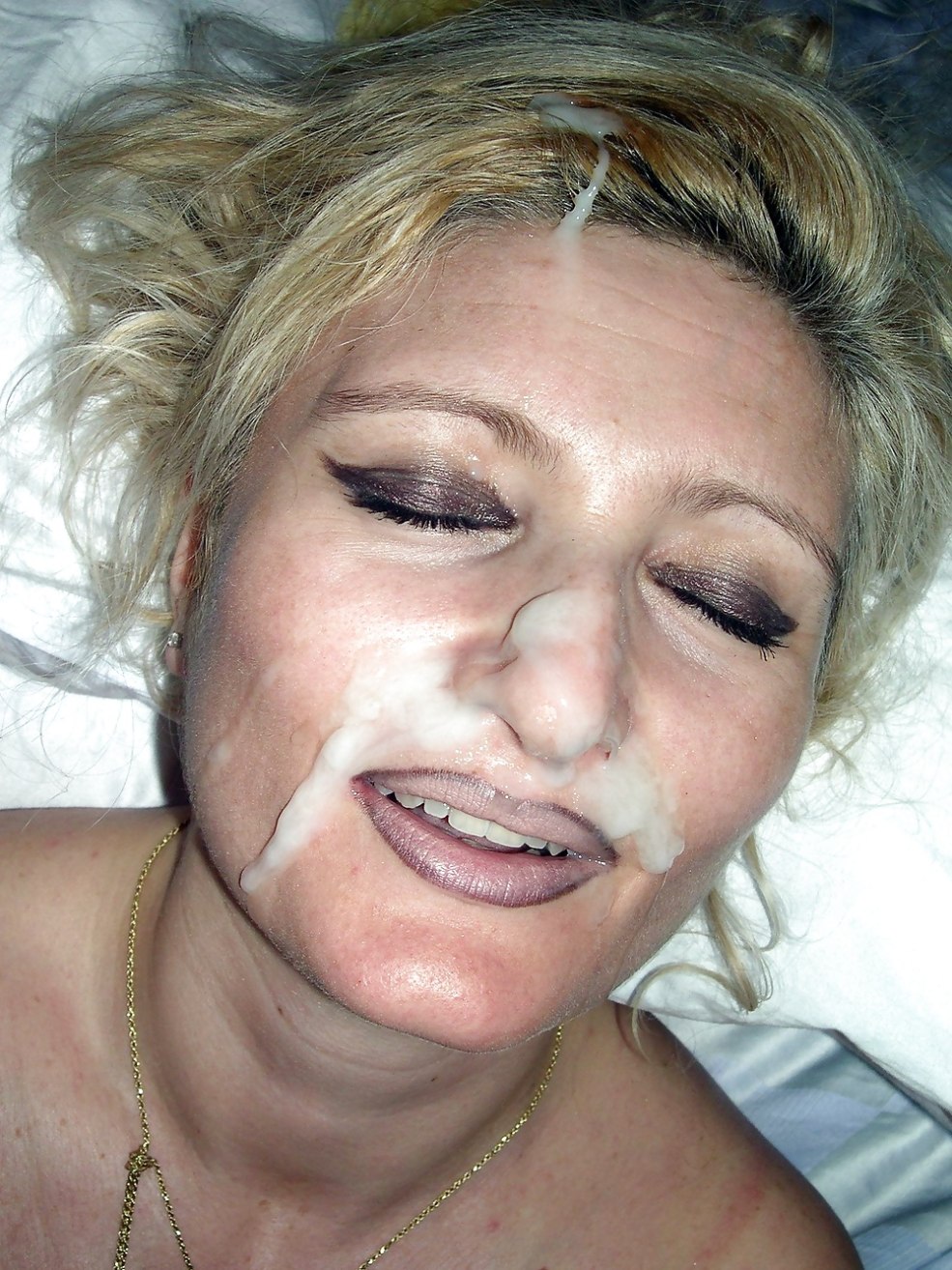 Belle fin sur le visage