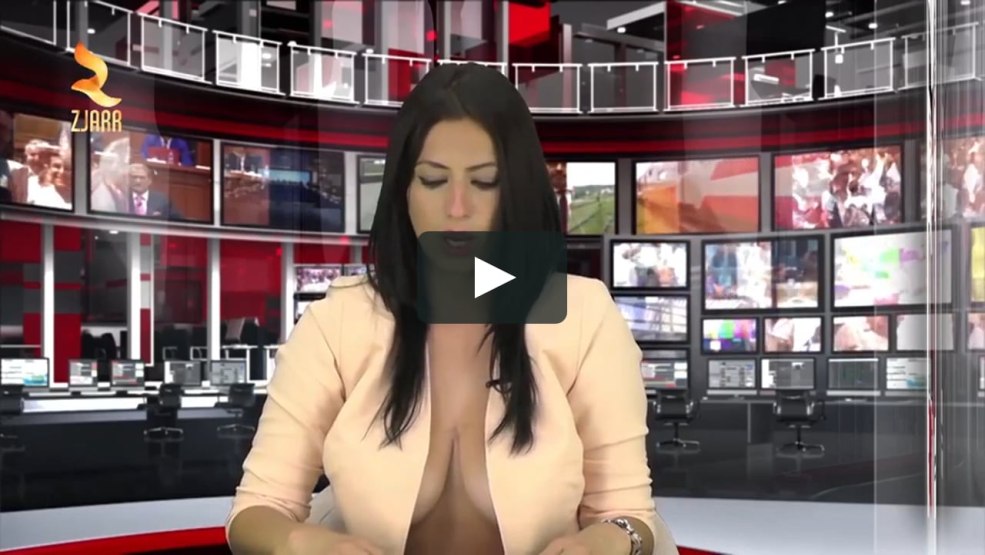 Présentateur de télévision albanais Enki Bracaj