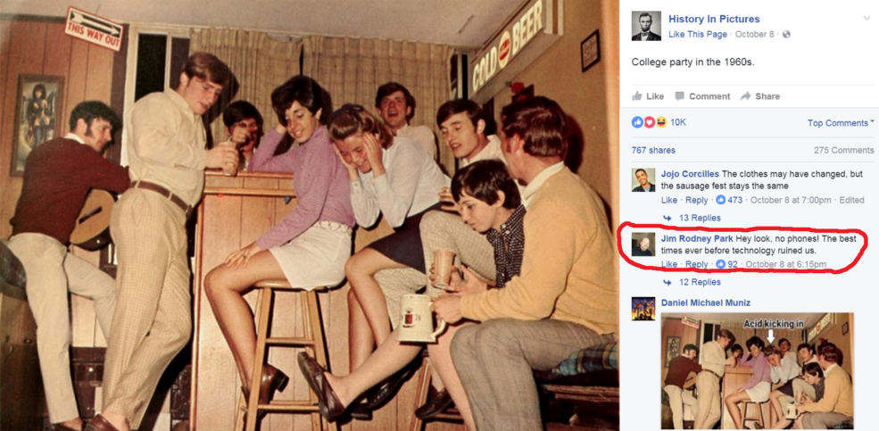 Débauche ivre lors d'une fête