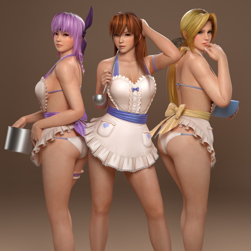 Kasumi Dead or Alive 3D Art