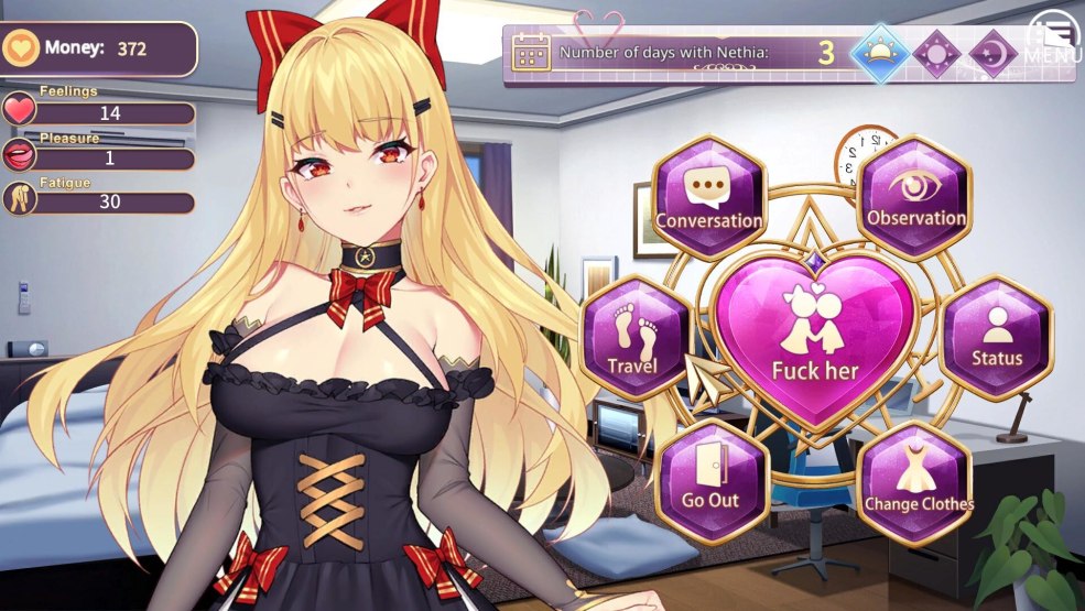 Roman de jeu de la fille de Deville Devil