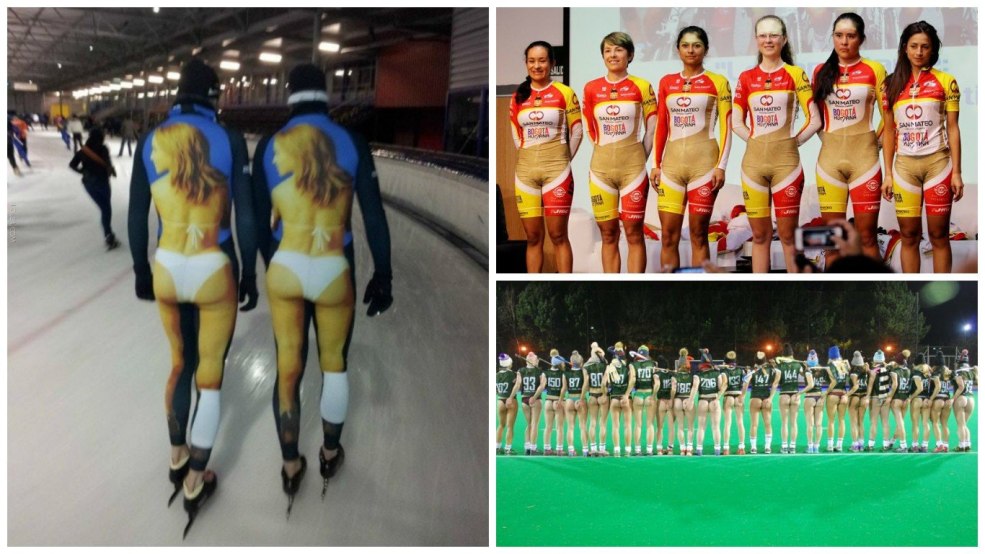 Sperme sur les corps des belles filles