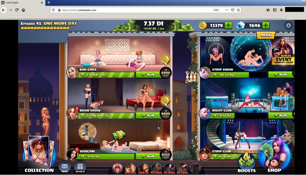 Homme et femme sans vêtements