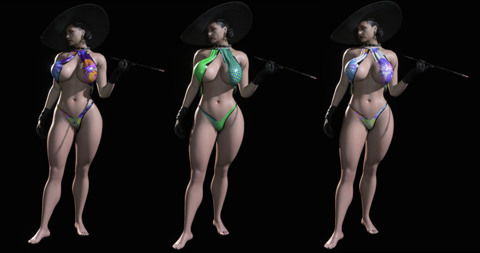 Resident Evil Village Lady Dimitrescu nu