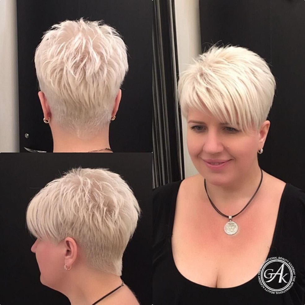 Angelica Grechkina Haircut Pixies