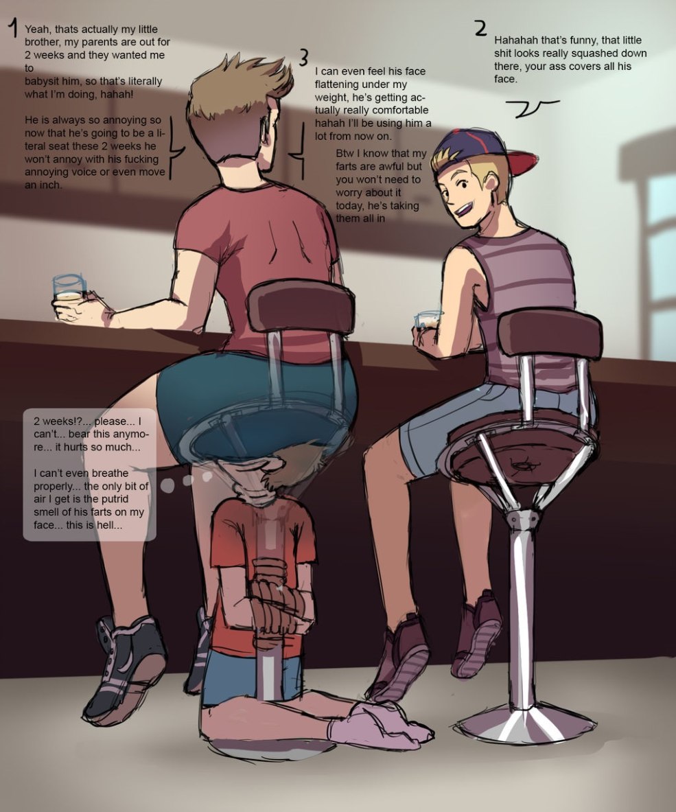 S'asseoir sur un levier