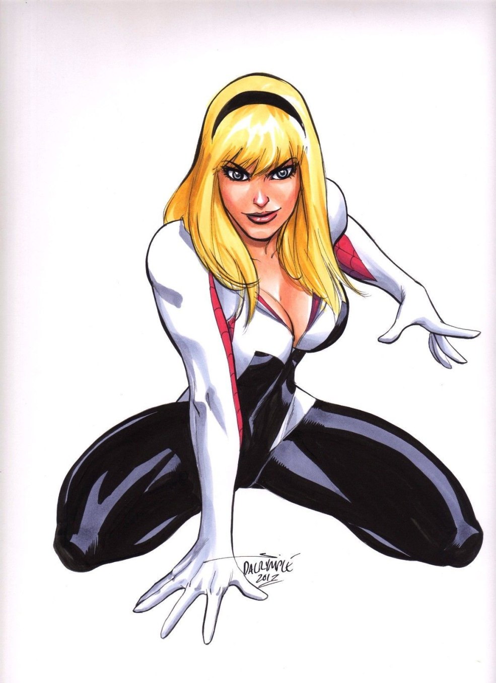 MAN SPIDER GWEN Hentai Comics