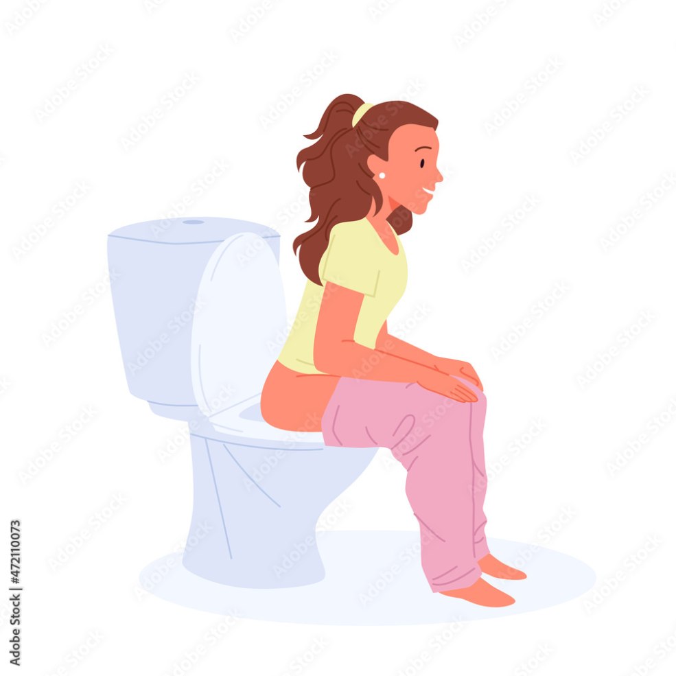 Femmes matures nues dans les toilettes
