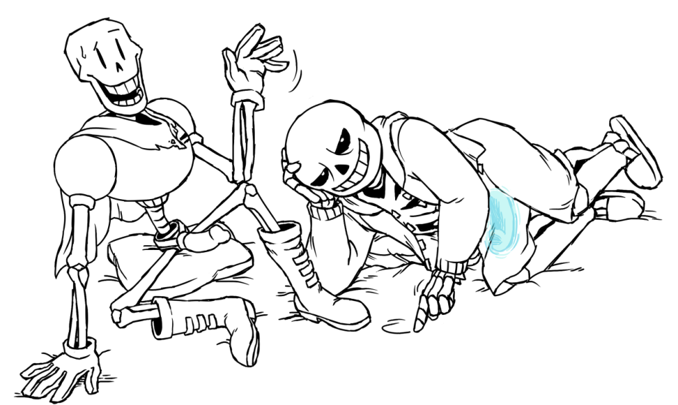 Baise Anderteil sans et papyrus
