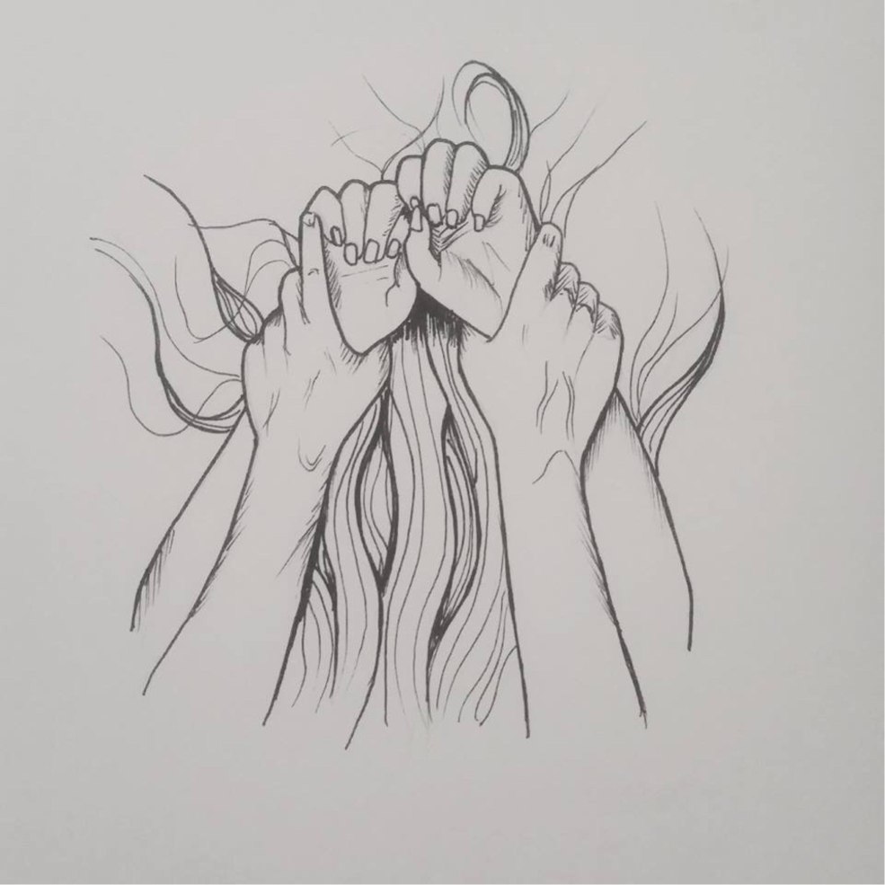 Christian Clawye entre un ange et un démon