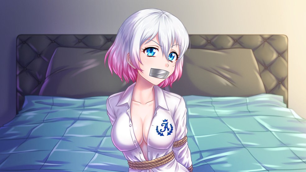 Roman visuel de fille kidnappée