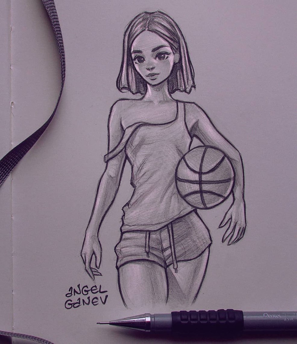 Angel Ganev Art Basketball