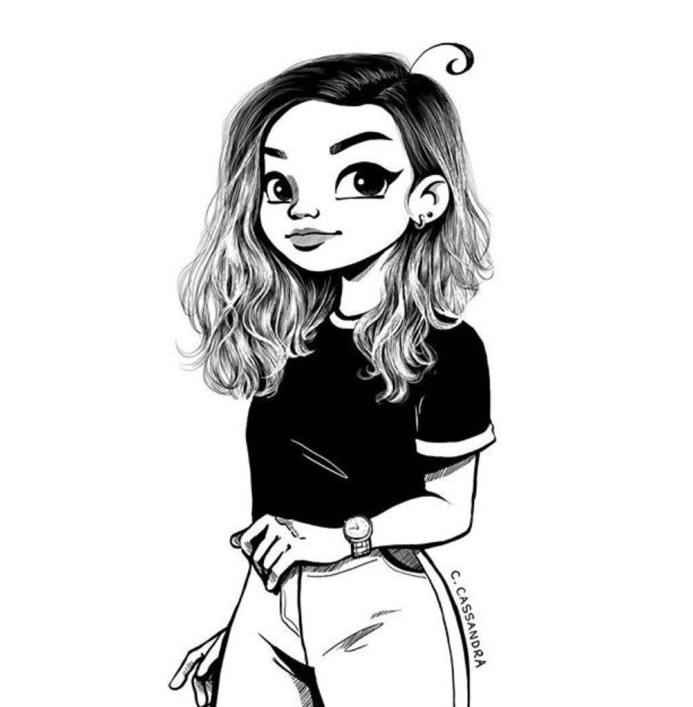 Filles de dessins animés