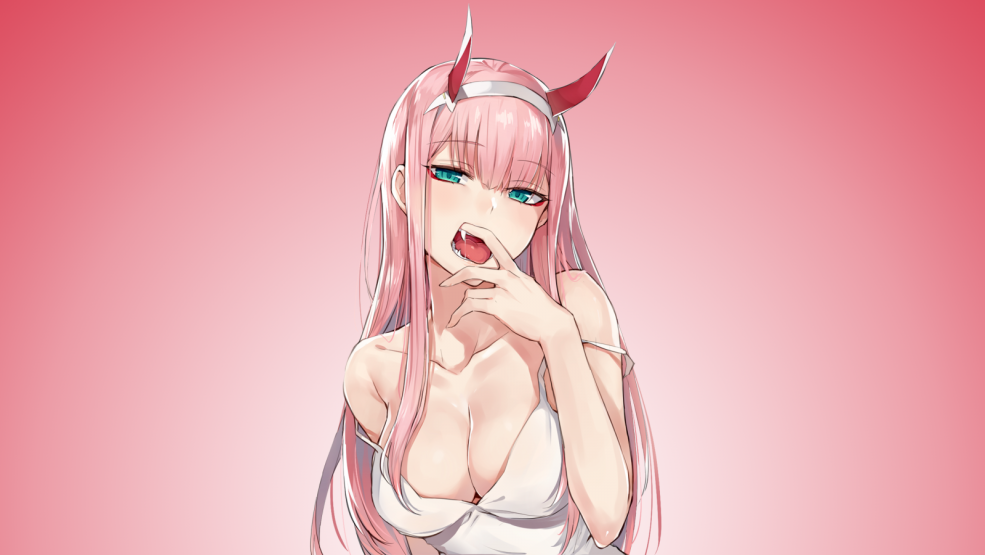 Zéro deux anime ahegao
