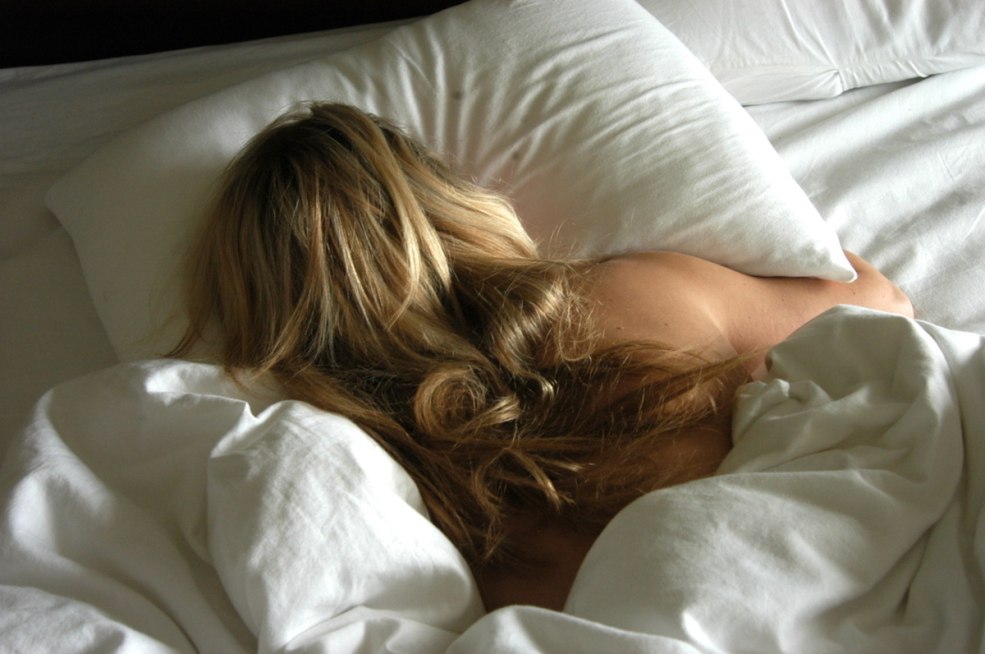 La fille dort