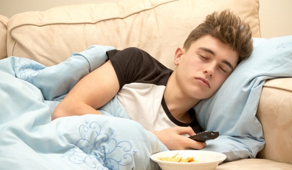 L'homme dort