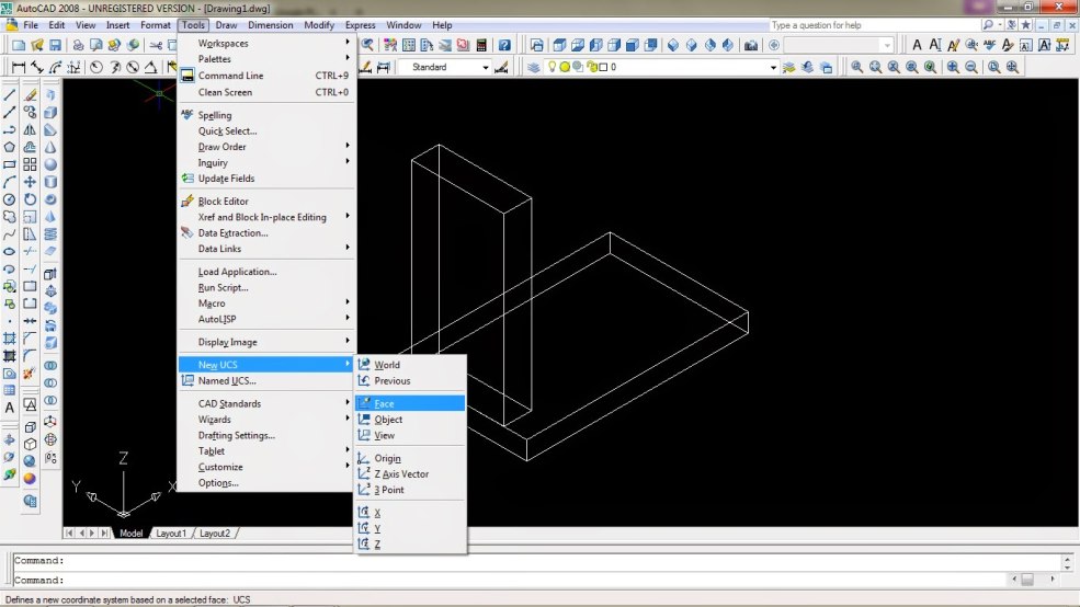 Travailleur dans le DWG AutoCade