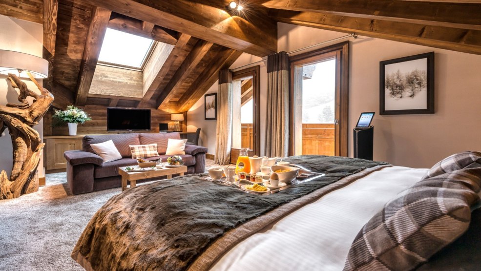 Intérieur du chalet autrichien
