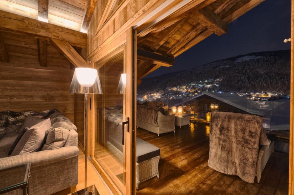 Chalet dans les montagnes