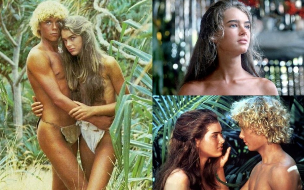 Brooke Shields dans sa jeunesse Blue Laguna