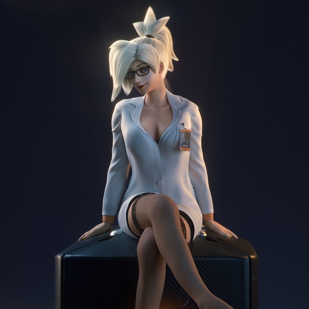 Overwatch Mercy Vgerotica