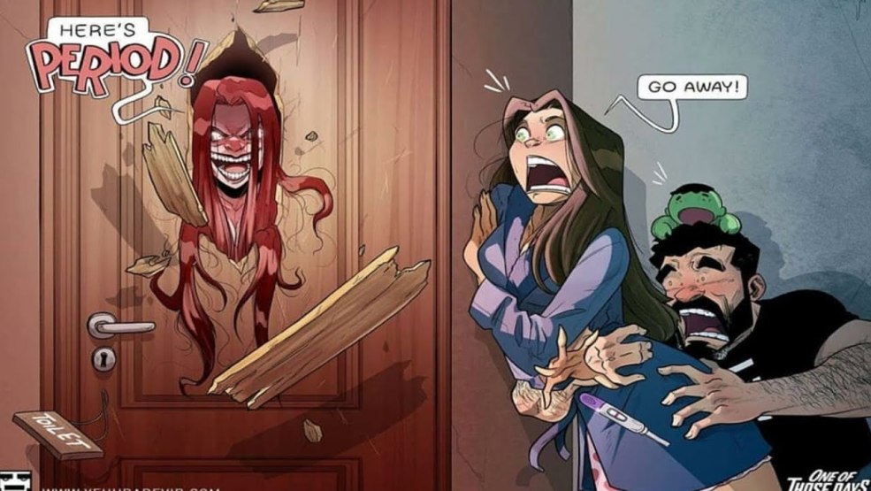 Bandes dessinées sur les menstruations